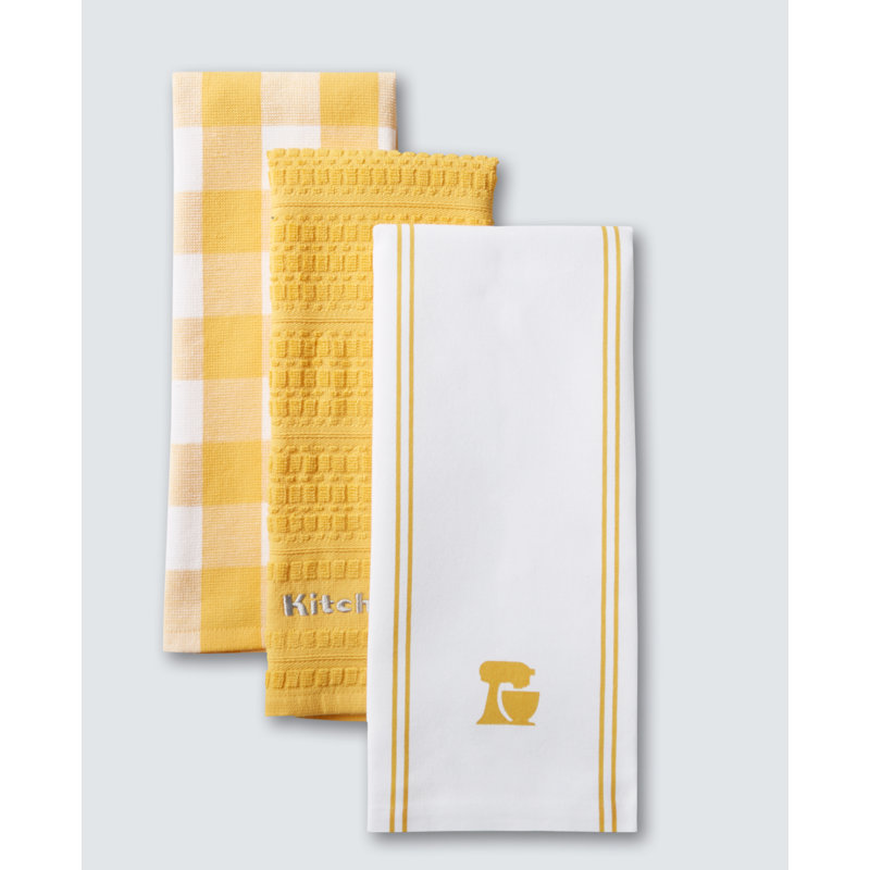 KitchenAid Mixer 3 Piece Casual Tea Towel Set ST009246TDKA & Reviews